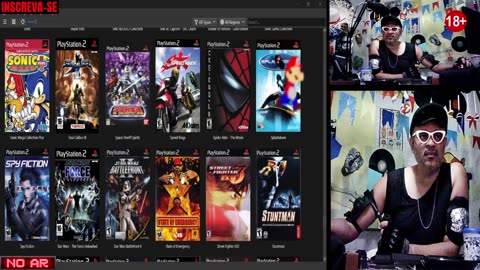 the game, dante e PCSX2.