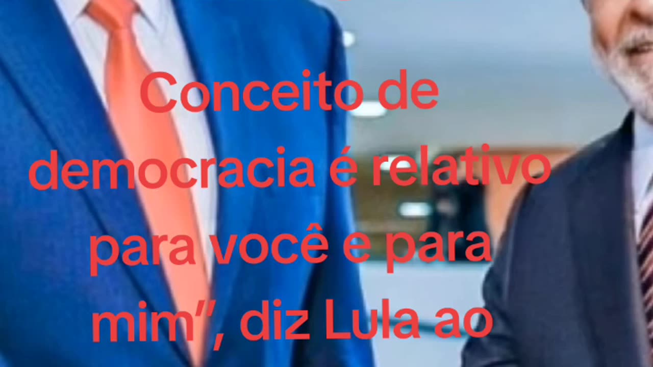 A DEMOCRACIA RELATIVA DE LULA