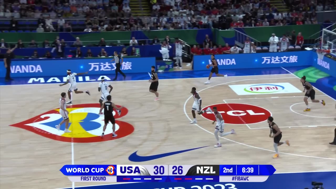 USA vs New Zealand Full Game Highlights | FIBA Basketball World Cup 2023