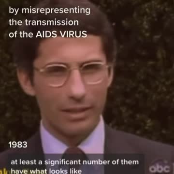 Fauci’s Misinformed Comments About AIDS In The 80’s