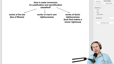 Is Water Immersion of Man's Righteousness or God's Righteousness?