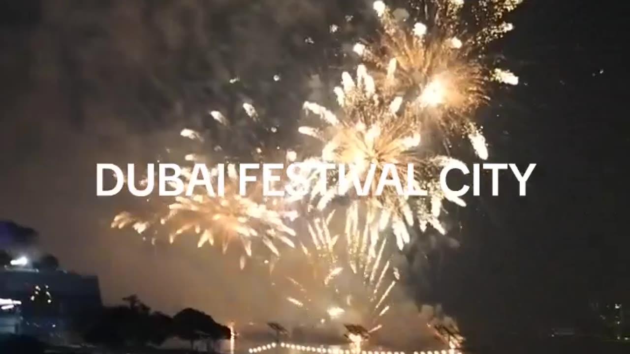 Fireworks 🎆|Dubai festival city|