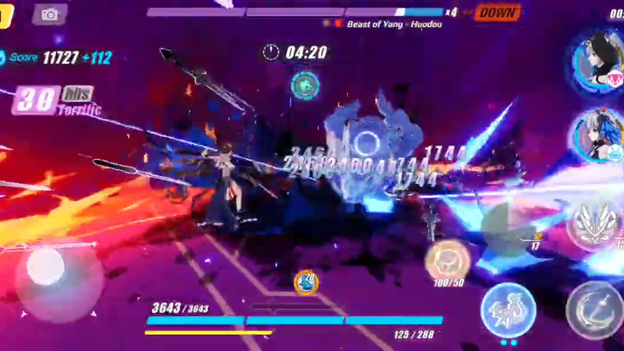 Honkai Impact 3rd - Memorial Arena Exalted Vs Houdou SS Difficulty Nov 6 2022