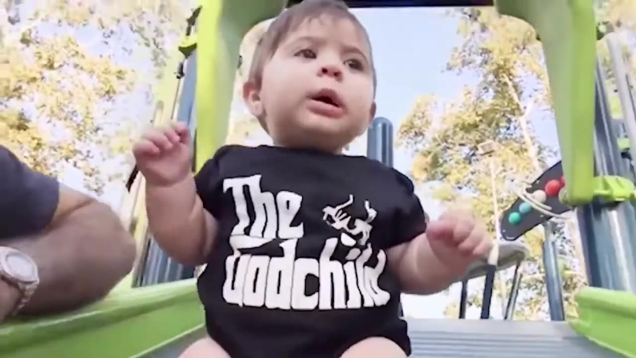 FUNNY BABY VIDEOS try not to laugh baby funny compilation 2021