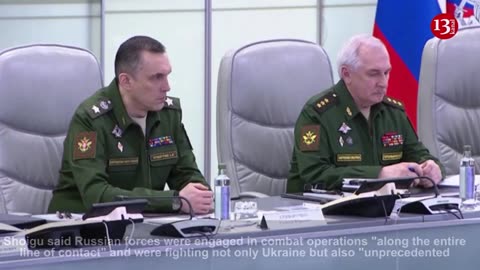 Russia's Shoigu: army has enough ammunition for effective offence