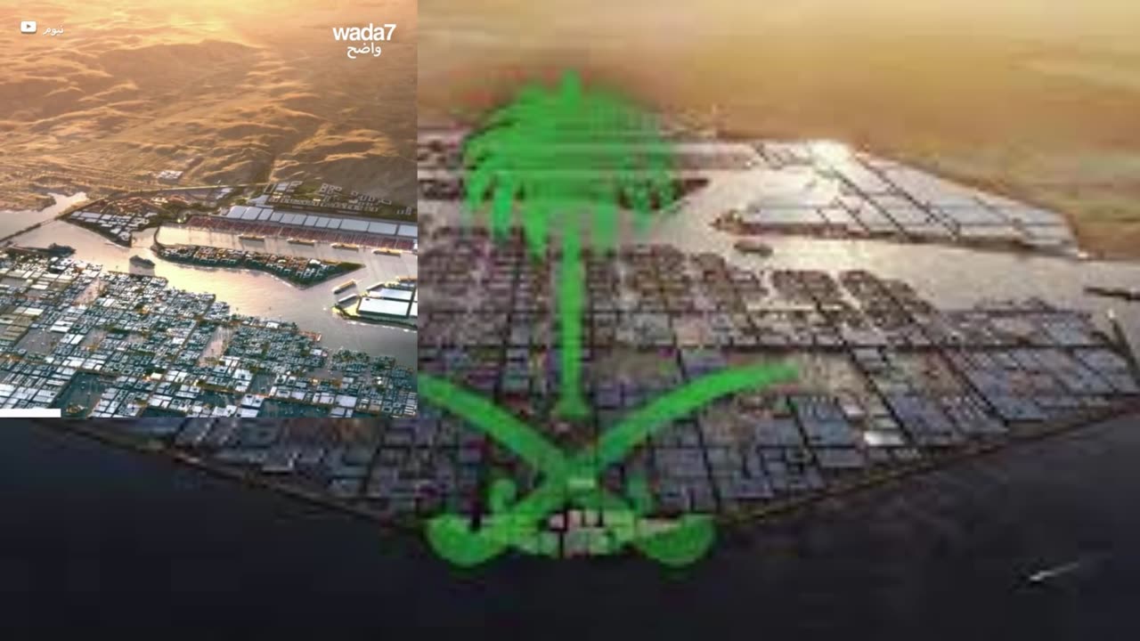 The largest floating industrial city in the world! It is located in Saudi Arabia