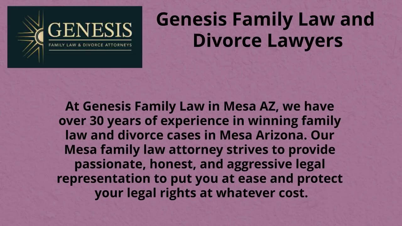 Mesa Family Law Attorney