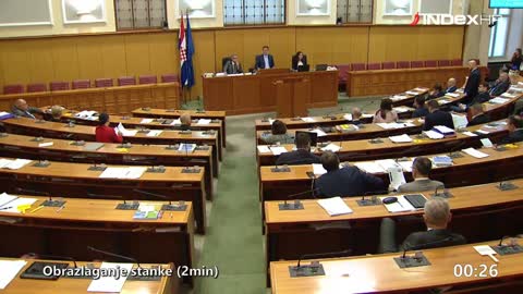 Maras u Saboru napravio meteorološku kartu