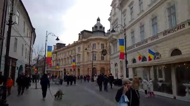 1 Decembrie 2022 în centrul Sibiului