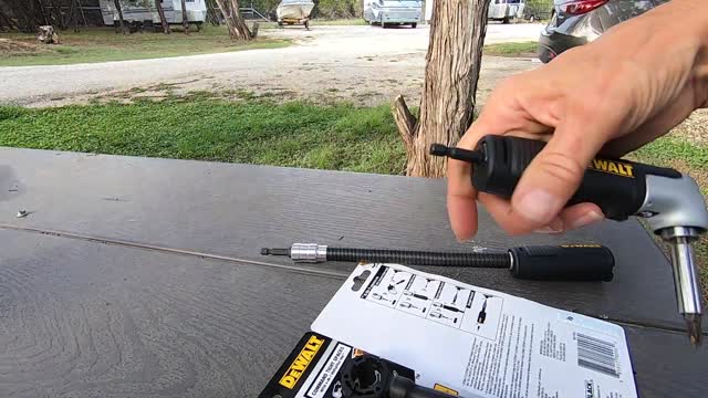 Dewalt Drill Angle Attachment for the WIN!