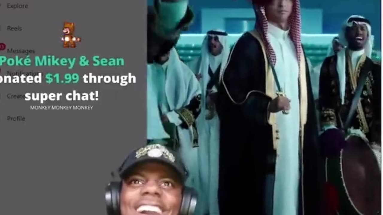 Speed's reaction to Cristiano Ronaldo's Al Nassr clip for Saudi National Day