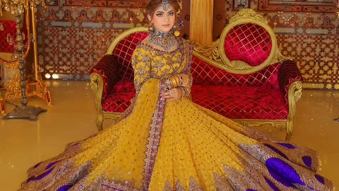 Mehndi dress