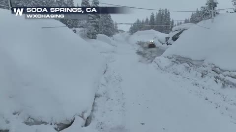 The Sierra has now experienced the top 3 snowiest years in recorded history!