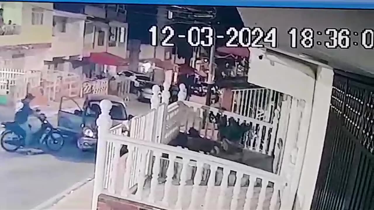 Modalidad de falso choque en Floridablanca