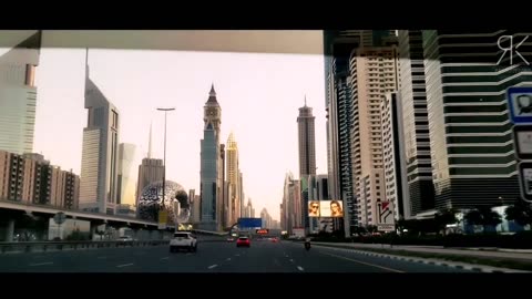 Beauty Of UAE Roads