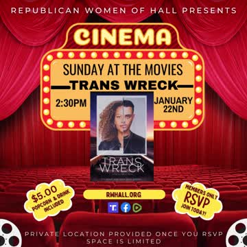 RWH Sunday at the Movies January 22,2023 Promo Invite!