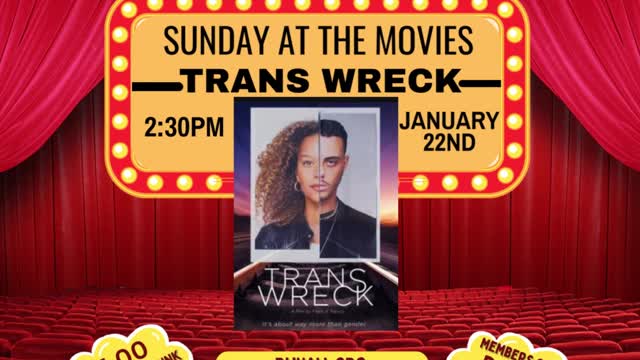 RWH Sunday at the Movies January 22,2023 Promo Invite!