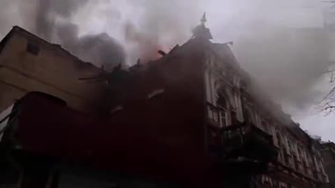 THE CENTER OF BAKHMUT IN THESE HOURS, THE CITY IS SURROUNDED BY RUSSIANS