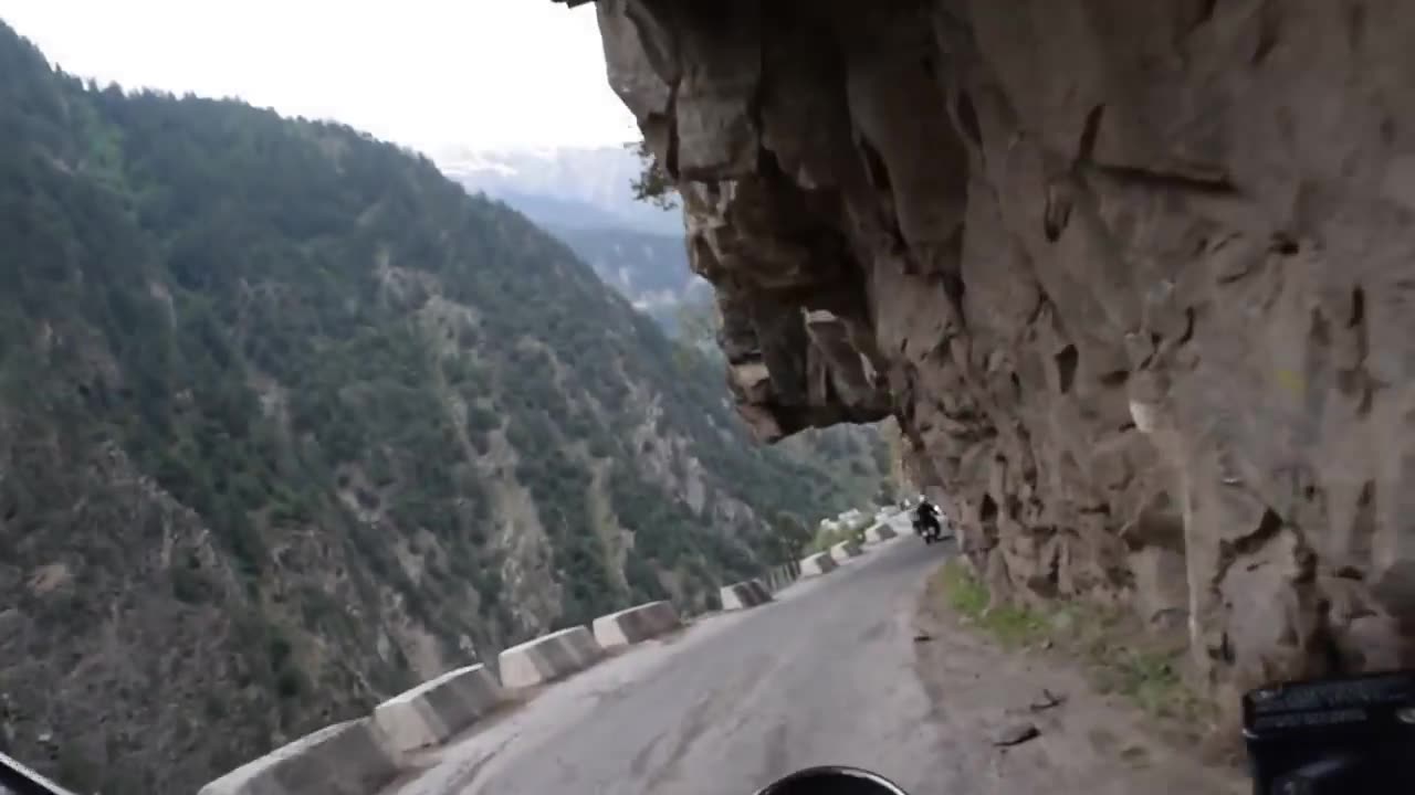 One Of The World's Most Dangerous Road, The Road To Sangla, Himachal Pradesh