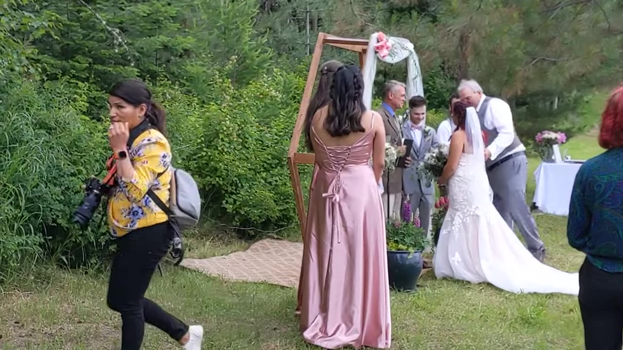 Tim Walks The Bride