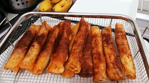 Cinnamon Ginger Turon Ep112Margs Food Diaries