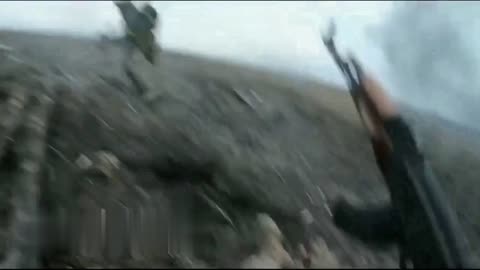 Ukrainian battle footage.