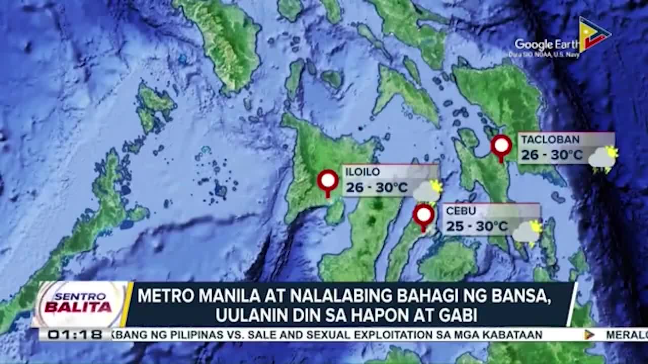 Binabantayang LPA, nakapasok na sa PAR at nagpapaulan sa ilang lugar sa bansa