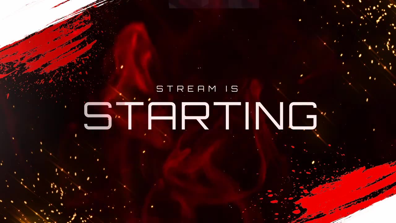 Stream Starting soon Template