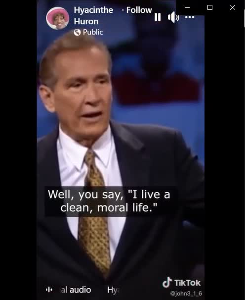 Adrian Rogers. There 2 classes of people. Soul Winners and Backsliders