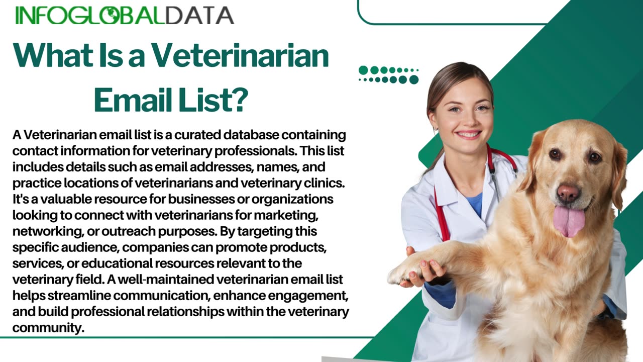 Boost Your Marketing Campaigns with a Tailored Veterinarian Email Database