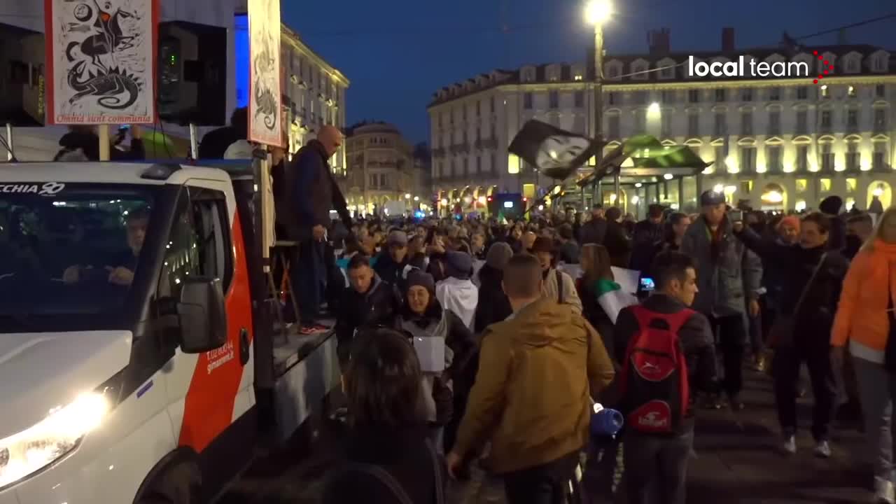 No Green Pass Torino