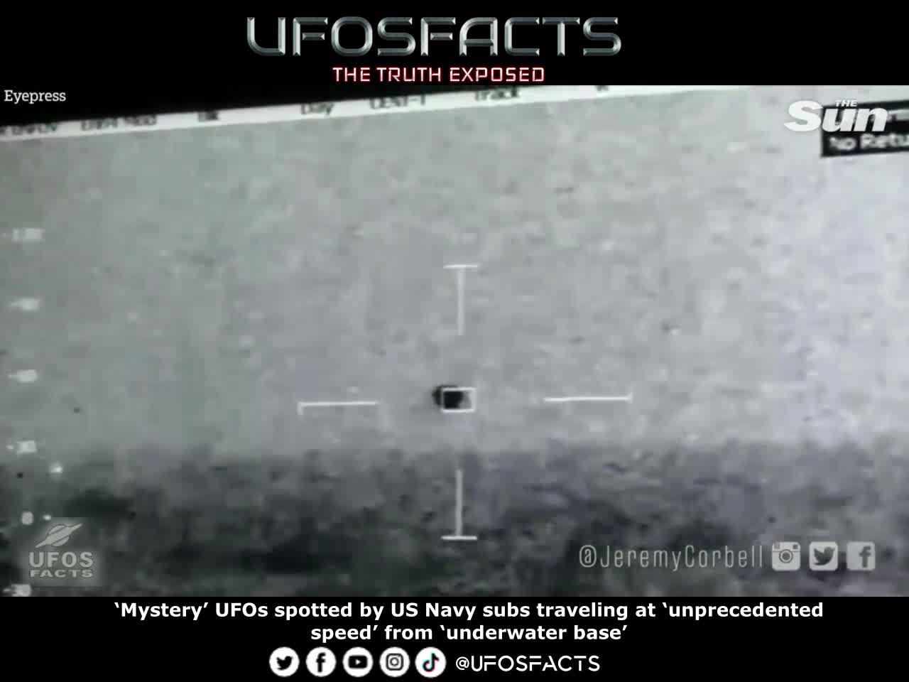 ‘Mystery’ UFOs spotted by US Navy subs traveling at ‘unprecedented speed’ from ‘underwater base’