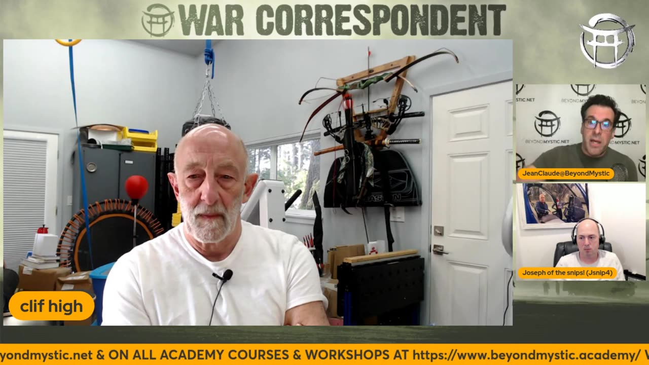 WAR CORRESPONDENT- SPECIAL REPORT WITH CLIF HIGH JSNIP4 & JEAN-CLAUDE