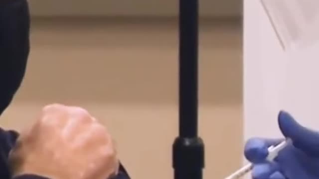Pres. Biden after the Vaccine