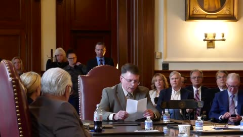 Richard Tracy testifies in favor to the nomination of Anne Edwards to be NH Superior Justice.