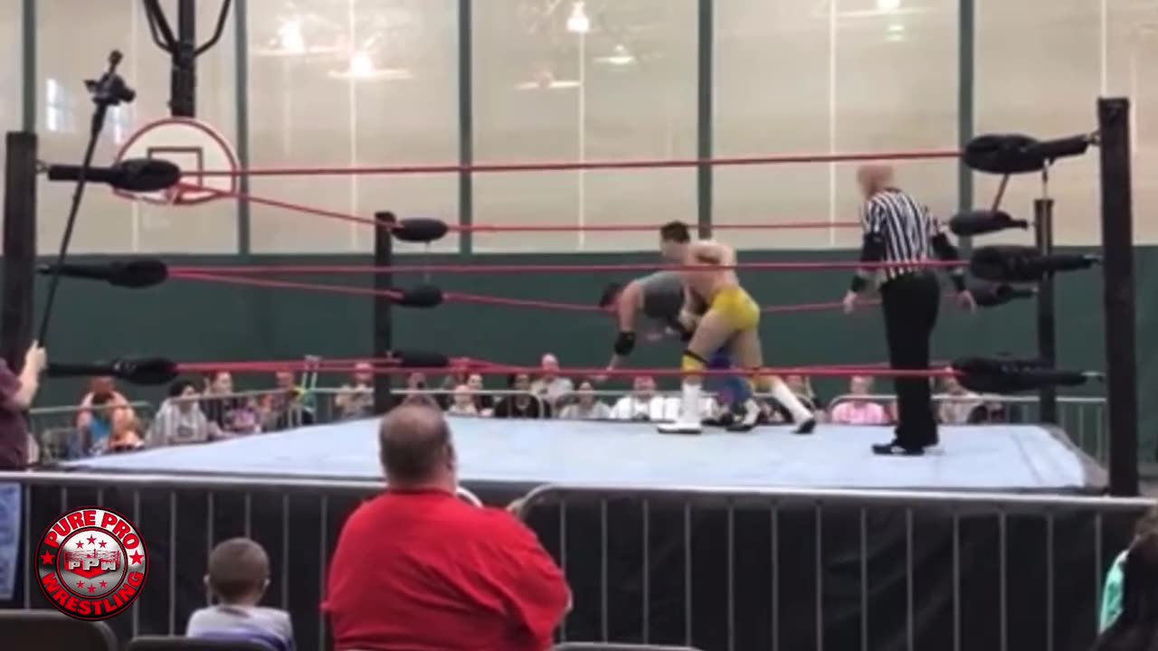 Pure Pro Wrestling:Yela Man vs Court Montgomery