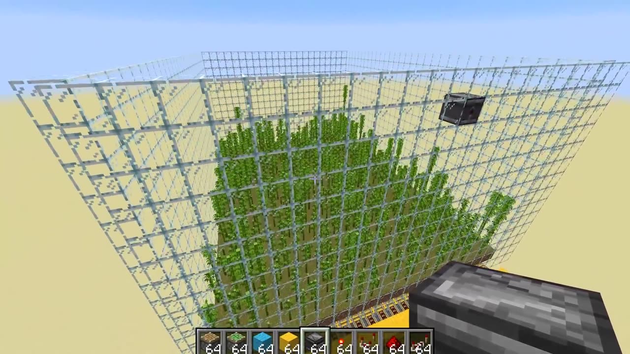 BAMBOO Powered SMELTER in MINECRAFT [SNAPSHOT!]