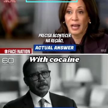 Kamala Harris: Cocaine-free With cocaine