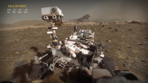The Perseverance rover captures the moment a UFO fell