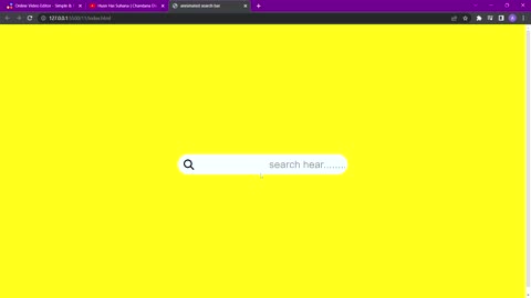 html css project tutorial