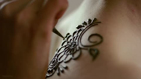 henna drawing