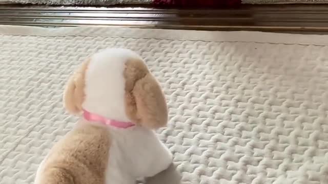 Cute Backflip Puppy Toy