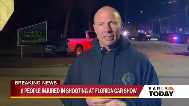 8 injured in shooting at Florida MLK Day car show