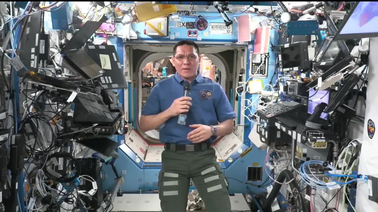 Astronaut Frank Rubio Calls NASA Leadership From Space (Official NASA Broadcast)