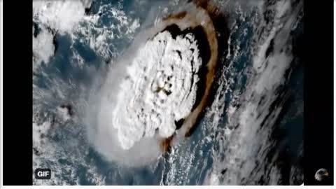 Tongan Volcanic Blast and Tsunami Along US West Coast