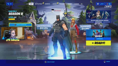 Sithsurgeon - Fortnite Live Stream; Fortnite and Friends