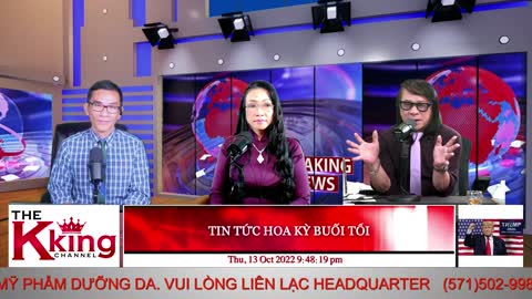 TIN TỨC HOA KỲ BUỔI TỐI - 10/13/2022 - The KING Channel