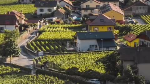 A beautiful village.