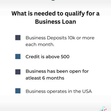 What is needed to qualify for business working capital