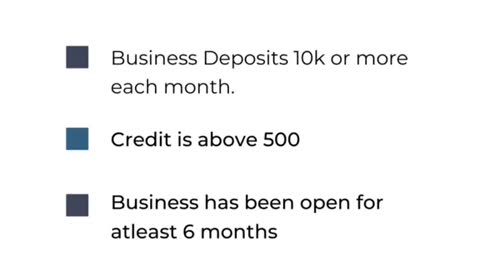 What is needed to qualify for business working capital